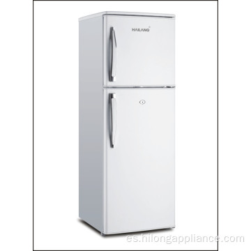 Refrigerador colorido de la puerta doble del refrigerador 350L